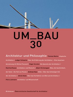 cover image of Architektur und Philosophie